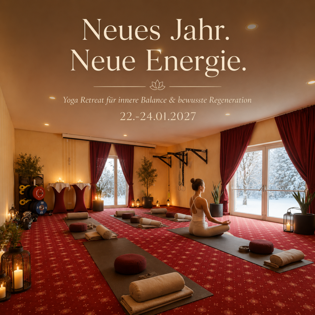 Neues Jahr. Neue Energie. - Yoga Retreat für innere Balance & bewusste Regeneration